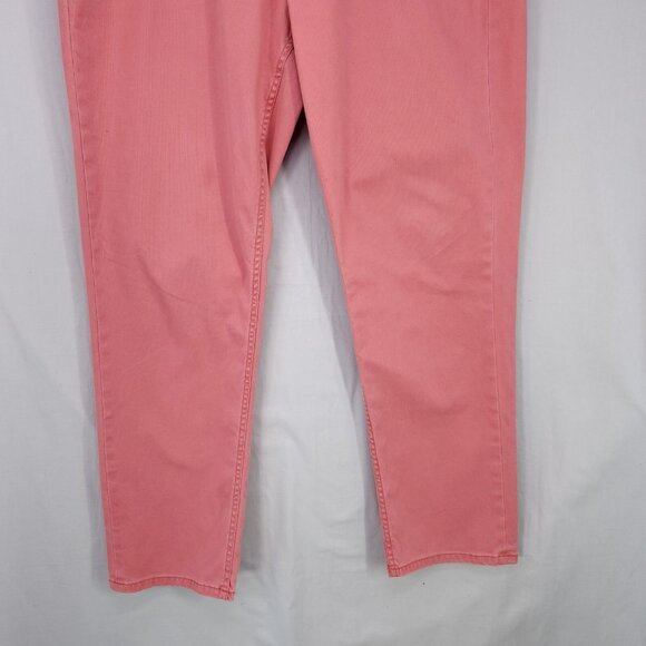 Vineyard Vines Slim Pants Mens 36x30 Pink Cotton Preppy Stretch Golf - Picture 5 of 16